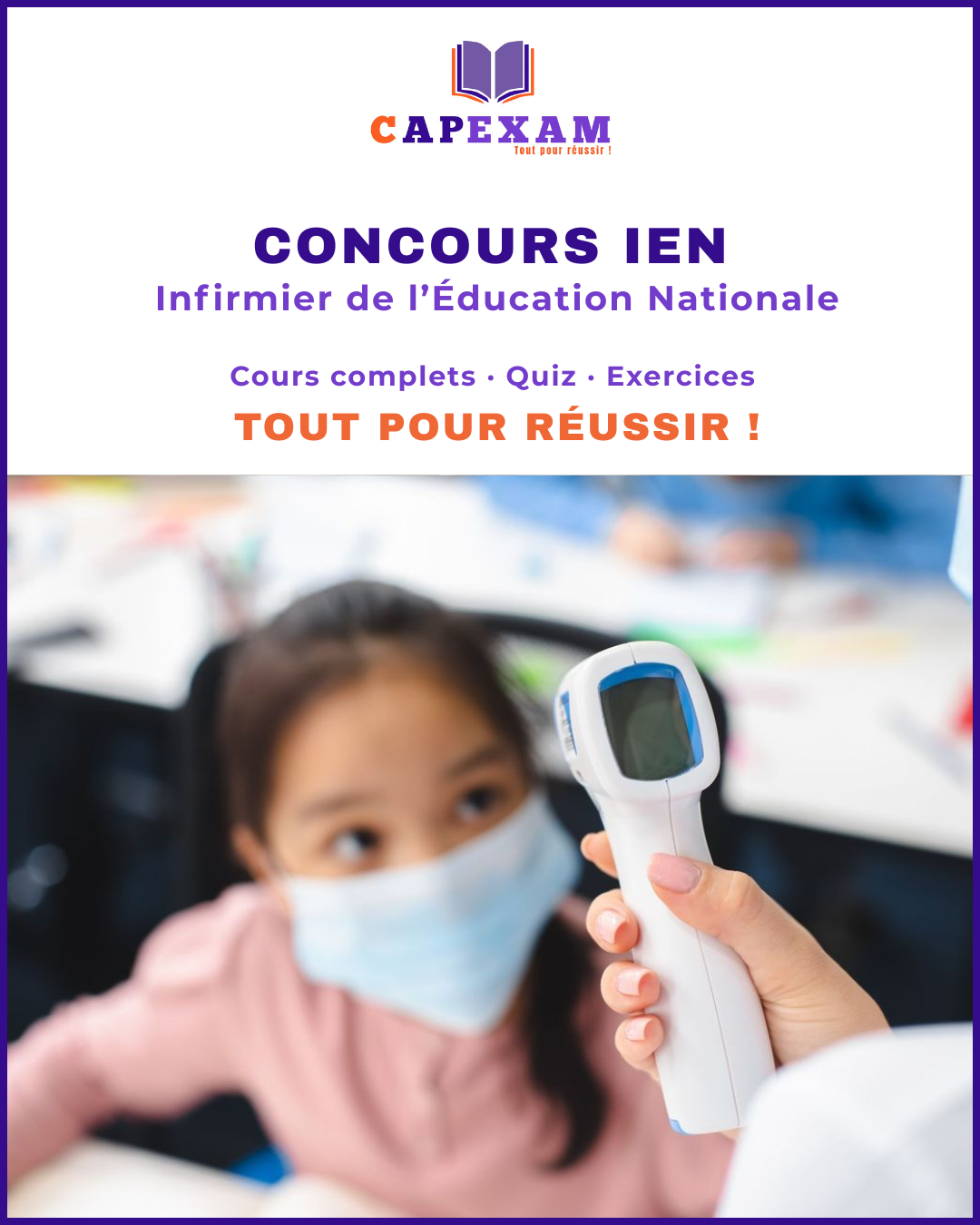 Concours IEN (Infirmier de l'Éducation Nationale)